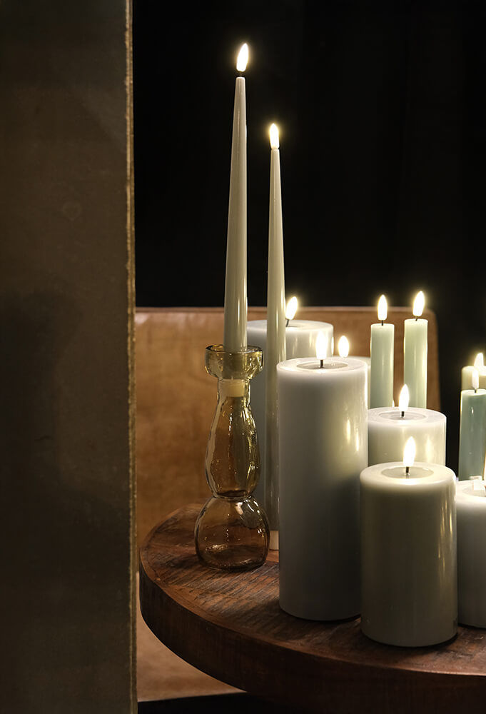 Trademark Living Barrymore vase - røgfarvet