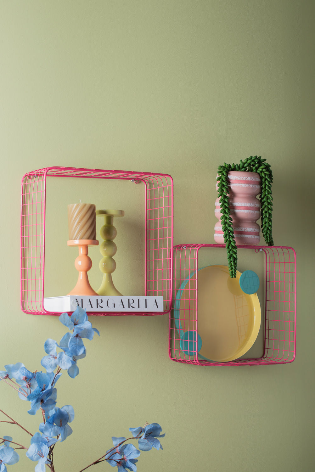 Present Time Vase Macaron blød pink
