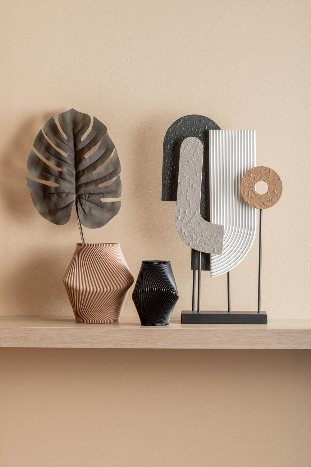 present time Statue Abstract Art high multi colour