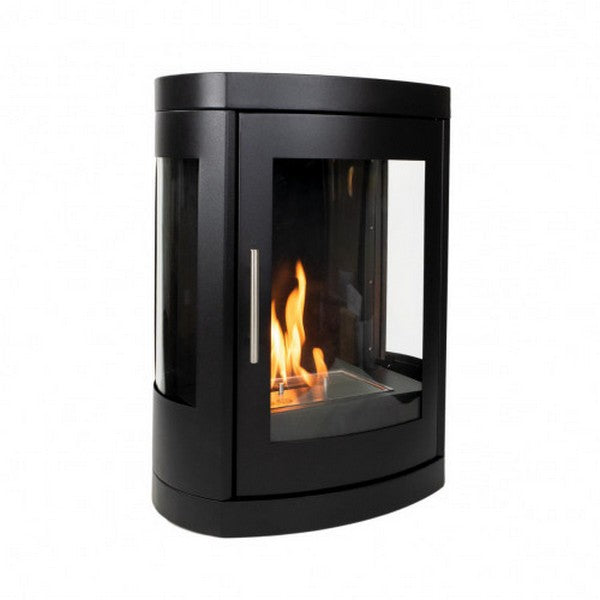 Oregon væghængt bioethanol brændeovn 48x63x28,6 cm 1,2L