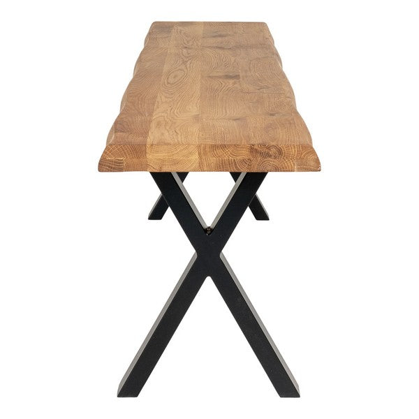 Toulon bænk i eg olieret 180x32x46 cm