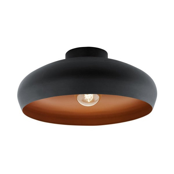 Mogano Loftlampe sort/kobber