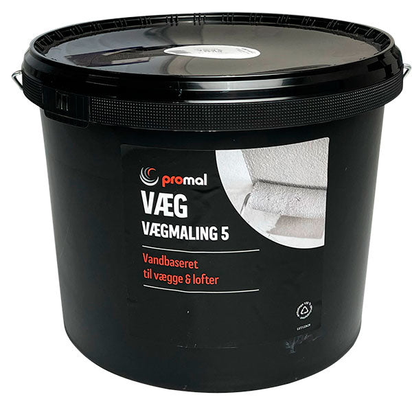 Promal Vægmaling glans 5 - 10 liter - Hvid