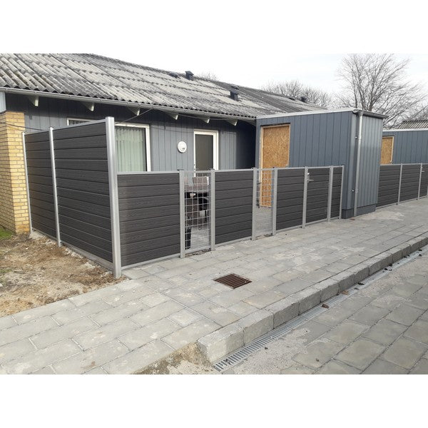 Kirkedal Alu top/bundskinne 1800 mm