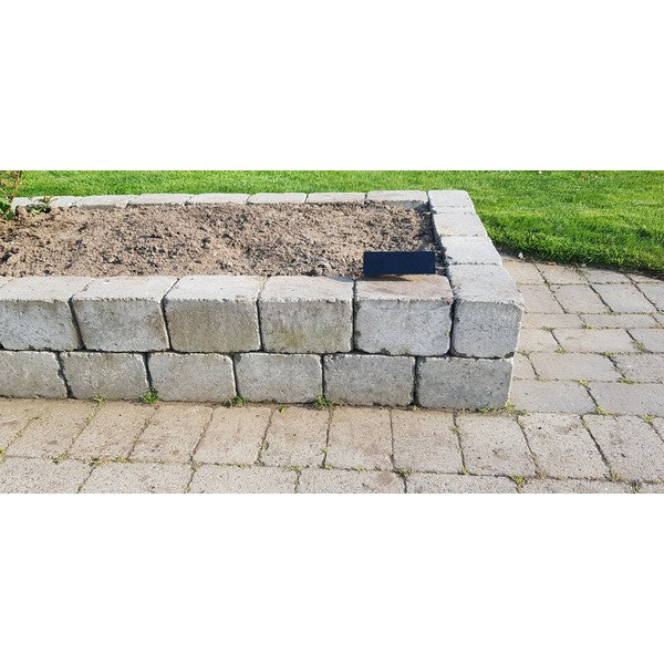 Sneglehegn 200 sort alu 0,6x60x200x1000 mm