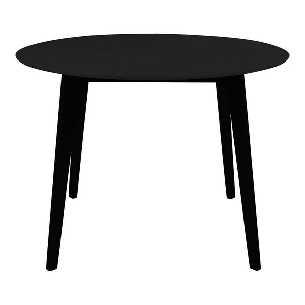 Vojens Spisebord sort Ø105x75 cm