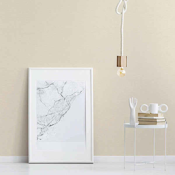 Tapet rustik lys beige 0,53x10,05 cm