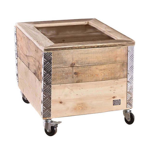 Kasse Mega Quadro 2 Lag m/hjul (smal topramme)