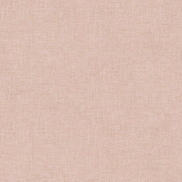 Tapet ensfarvet retro i lys rosa 0,53x10,05 meter