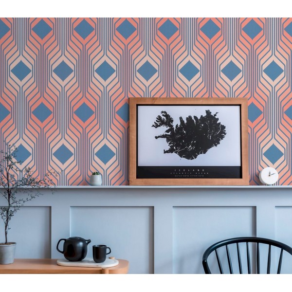 Tapet Retro chic smart paper 0,53x8,5 meter