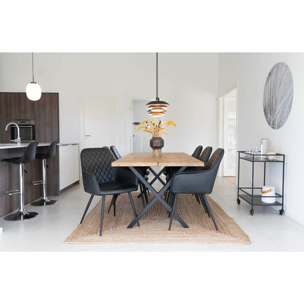 Bombay Tæppe i flettet jute, natur, 180x240 cm