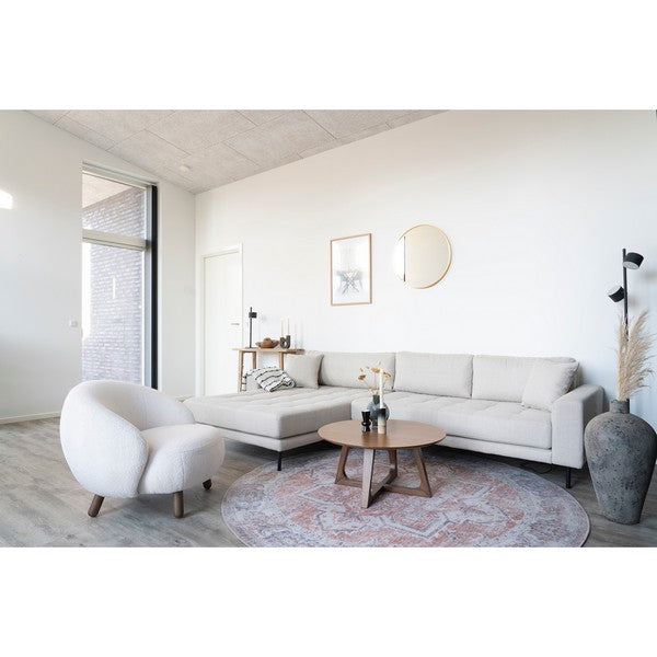 Havana Tæppe orange/blå, Ø200 cm