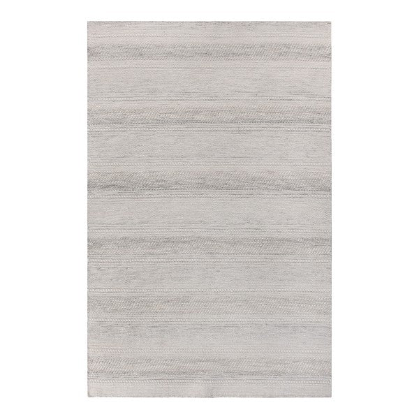 Adoni Tæppe håndvævet, råhvid/lysegrå, 200x300 cm