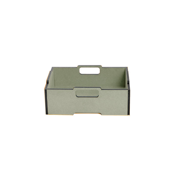 Lille Lena stabelkasse Khaki 30x20x11 cm