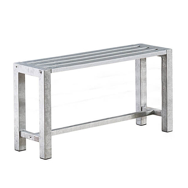 Galvaniseret Høj Havebænk 115 - 1 Sektion (Ben: 6x6 cm)