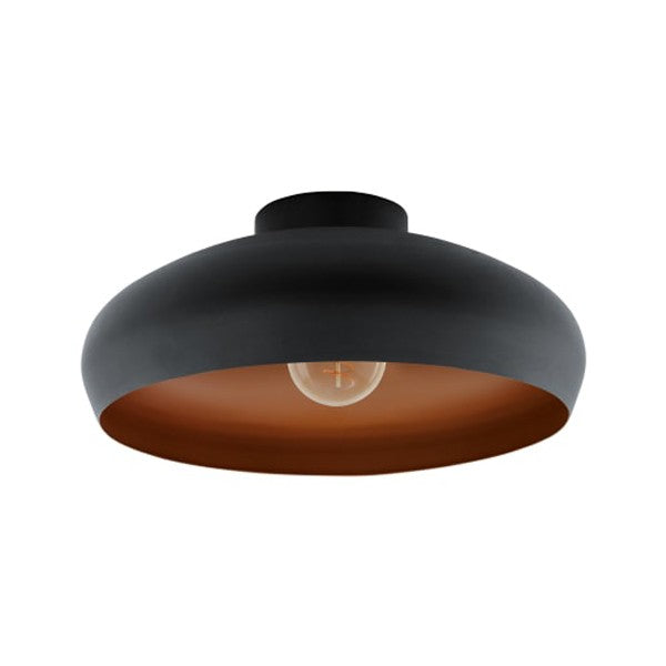 Mogano Loftlampe sort/kobber