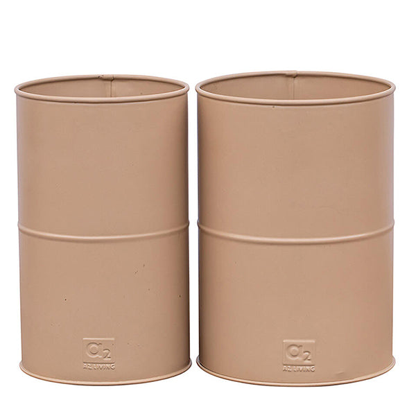 Hasselnød Vase sæt m/2 stk