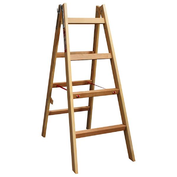JUMBO træ wienerstige lamineret 2x4 trin 114 cm