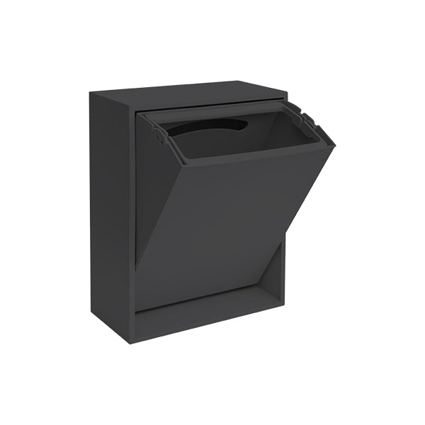 Recycling box - black raven 30x40x15 cm