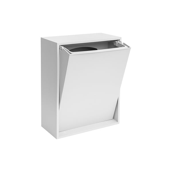 Recycling box - brilliant white 30x40x15 cm