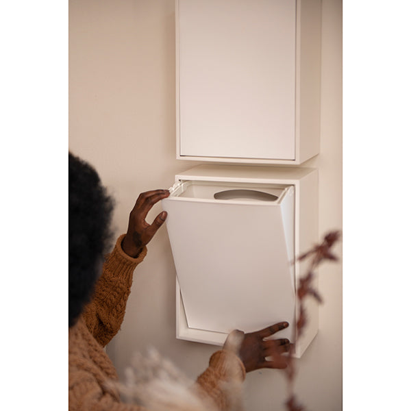 Recycling box - brilliant white 30x40x15 cm