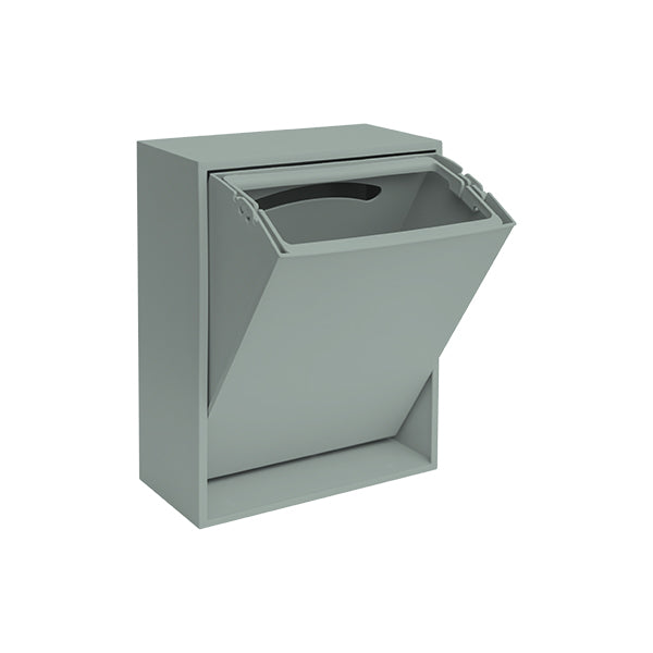 Recycling box - iron blue 30x40x15 cm