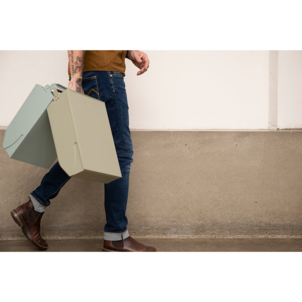 Recycling box - oak green 30x40x15 cm