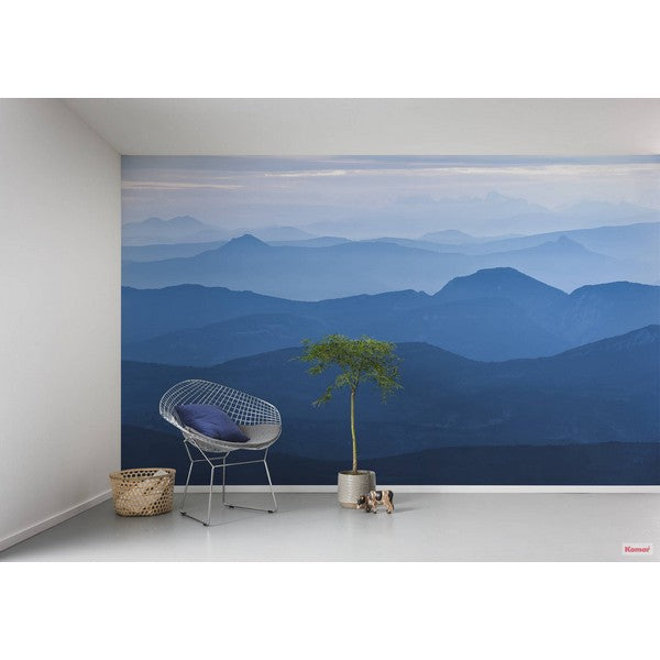 Fototapet Blue Mountain 2,50x4 meter