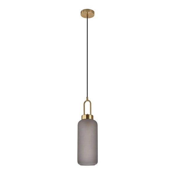 Luton Pendel messing smokey glas ø13x150 cm