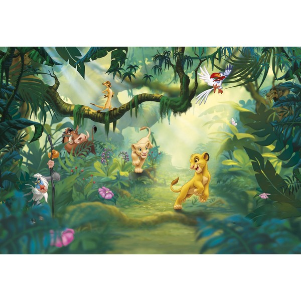 Fototapet Lion King Jungle 2,54x3,68 meter