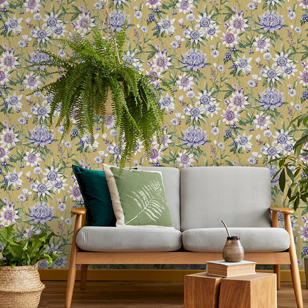 Tapet passiflora 0,53x10,05 meter