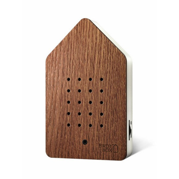 Relaxound boks med fuglekvidder Mørk eg 75x126x26 mm