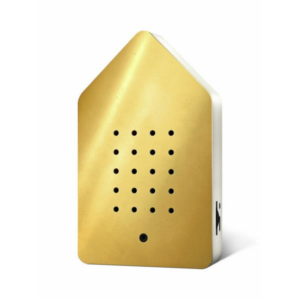 Relaxound boks med fuglekvidder Messing 75x126x26 mm