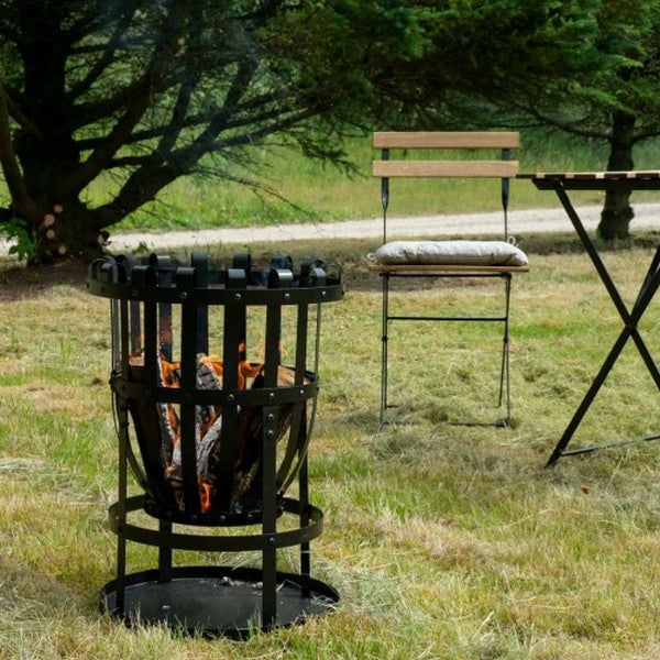 Jordan bålkurv / bålfad med rist Ø45,5x40 cm