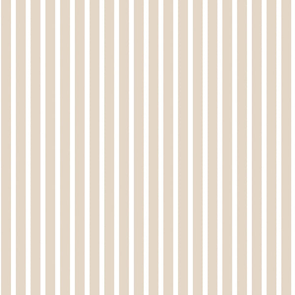 Tapet små striber i beige 0,53x10 meter