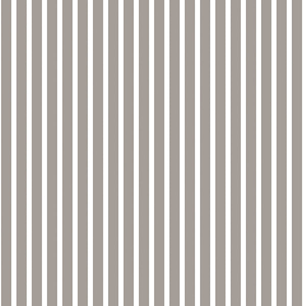 Tapet små striber i mørk grå 0,53x10 meter