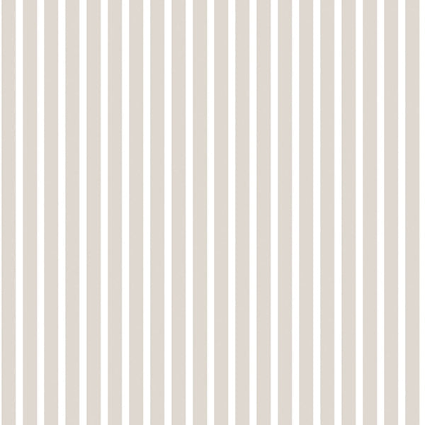 Tapet små striber i lys grå 0,53x10 meter