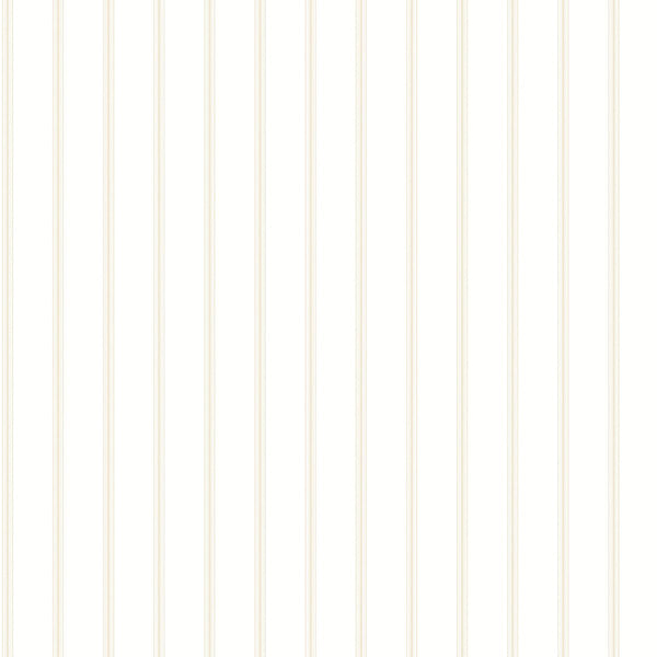 Tapet små romantiske striber i beige 0,53x10 meter