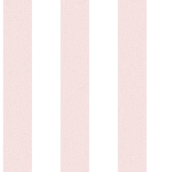Tapet striber der er fadet ud i farven lys rød 0,53x10 meter
