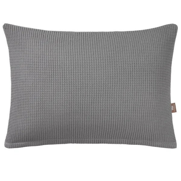 By Skagen Pyntepude Waffle grå 50x70 cm