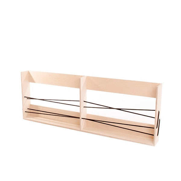 Dobbelt Gry Boghylde Birk 36,5x100x9 cm