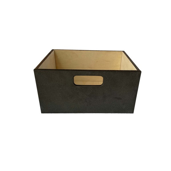 Johannes dobbelt mini med 2 skuffer Khaki 30x24x15 cm