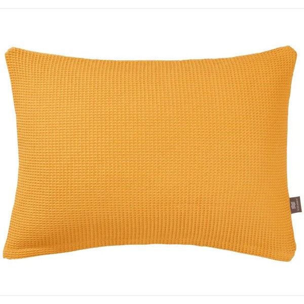 By Skagen Pyntepude Waffle karrygul 50x70 cm