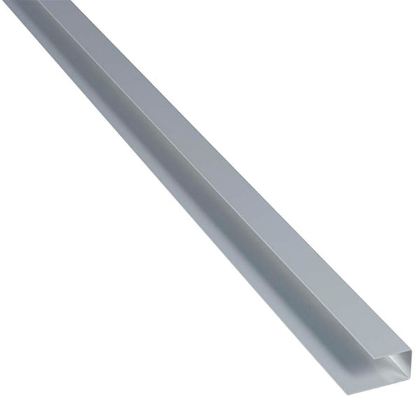 Kirkedal afslutningsliste Heimdal grey 30x25x50x3000 mm