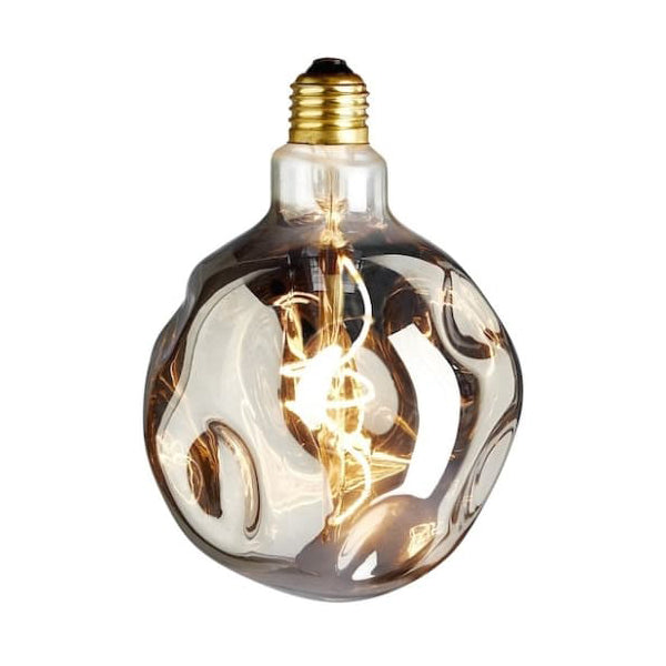 LED Pære 3W stone one mørktonet glas