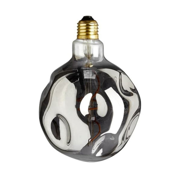 LED Pære 3W stone one mørktonet glas