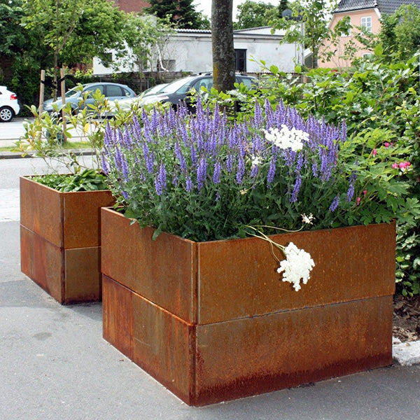 Højbed ubehandlet jern classic 25x40x40 cm
