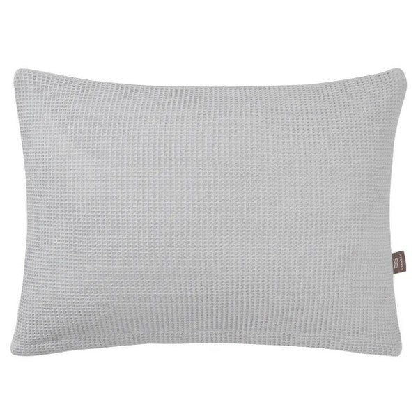 By Skagen Pyntepude Waffle lysegrå 40x60 cm