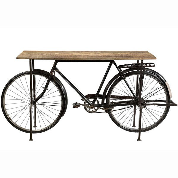 Speedy konsolbord af gammel cykel 90x190x50 cm