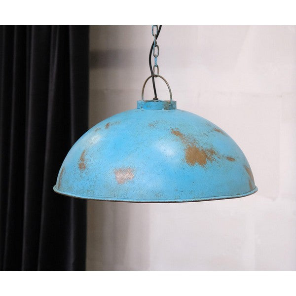 Thormann loftlampe - antik blå 30x52x52 cm